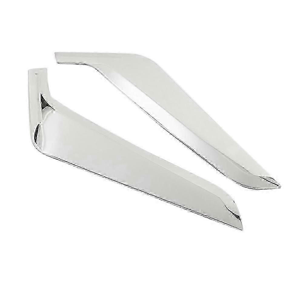 1 Collection Baguette de garniture latérale chromée en acier inoxydable pour voiture, compatible avec : Série 5 F10 520Li 525Li 530 535Li 2011 fastcs
