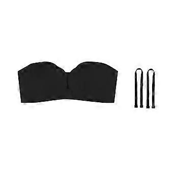 Front Closure Strapless Bras for Women Seamless Push Up Brassiere Thick Soft Underwear Solid Color Adjustable Invisible Lingerie