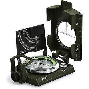 Compass Professional Pocket Compass -laakerikompassi klinometrin kantohihnalla, yhteensopiva