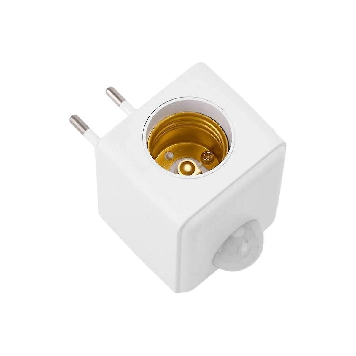 E27 Light Bulb Holder White Lamp Socket Base for Ceiling Light Easy Installation and Durable Construction