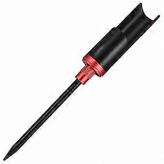 Adjustable Telescopic Fishing Rod Holder, Ground Plug-in Stand for Bank & Shore Fishing