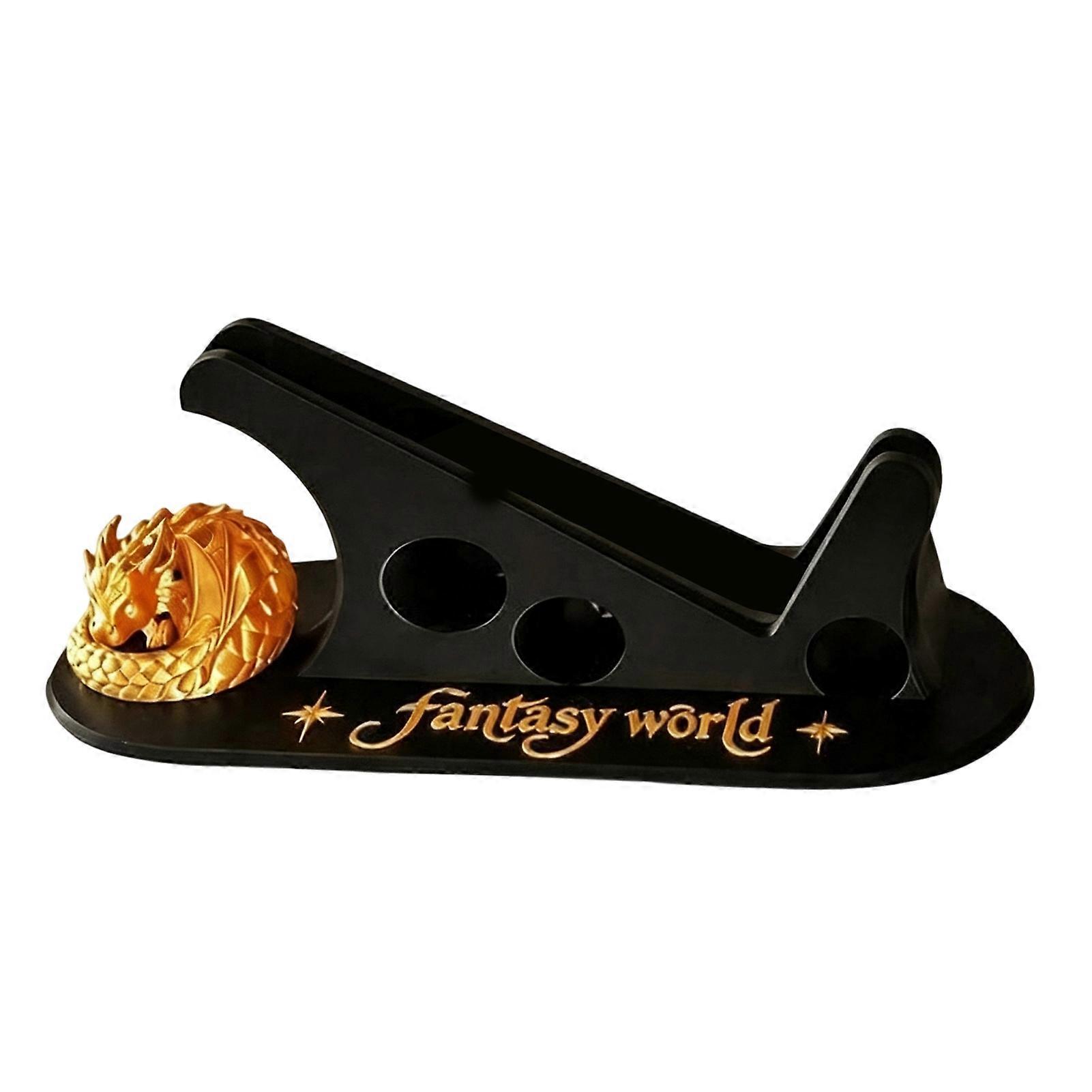 Sleeping Dragon Phone Stand - E Reader Bed Holder for Reading