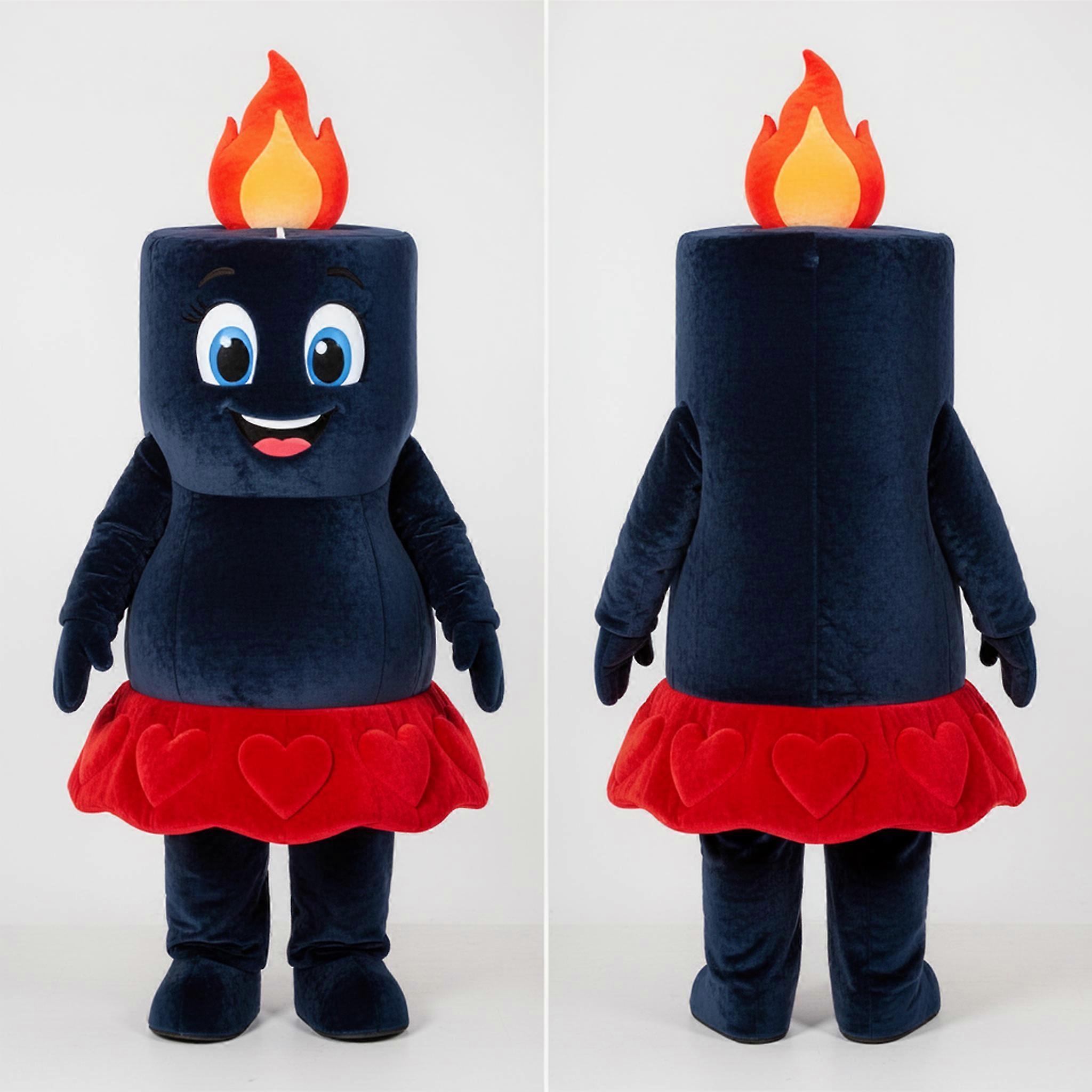 MASTICOT Navy Blue Velvety Scented Candle Mascot