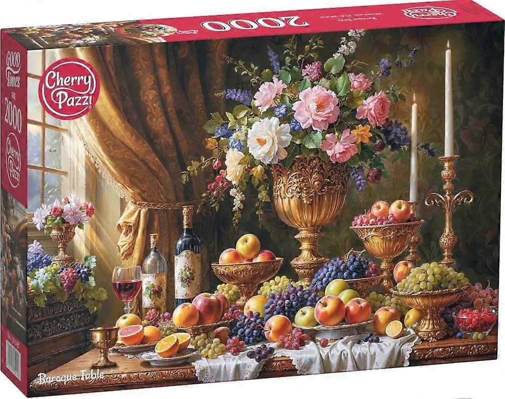 Cherrypazzi Baroque Table Puzzle 2000 Pieces