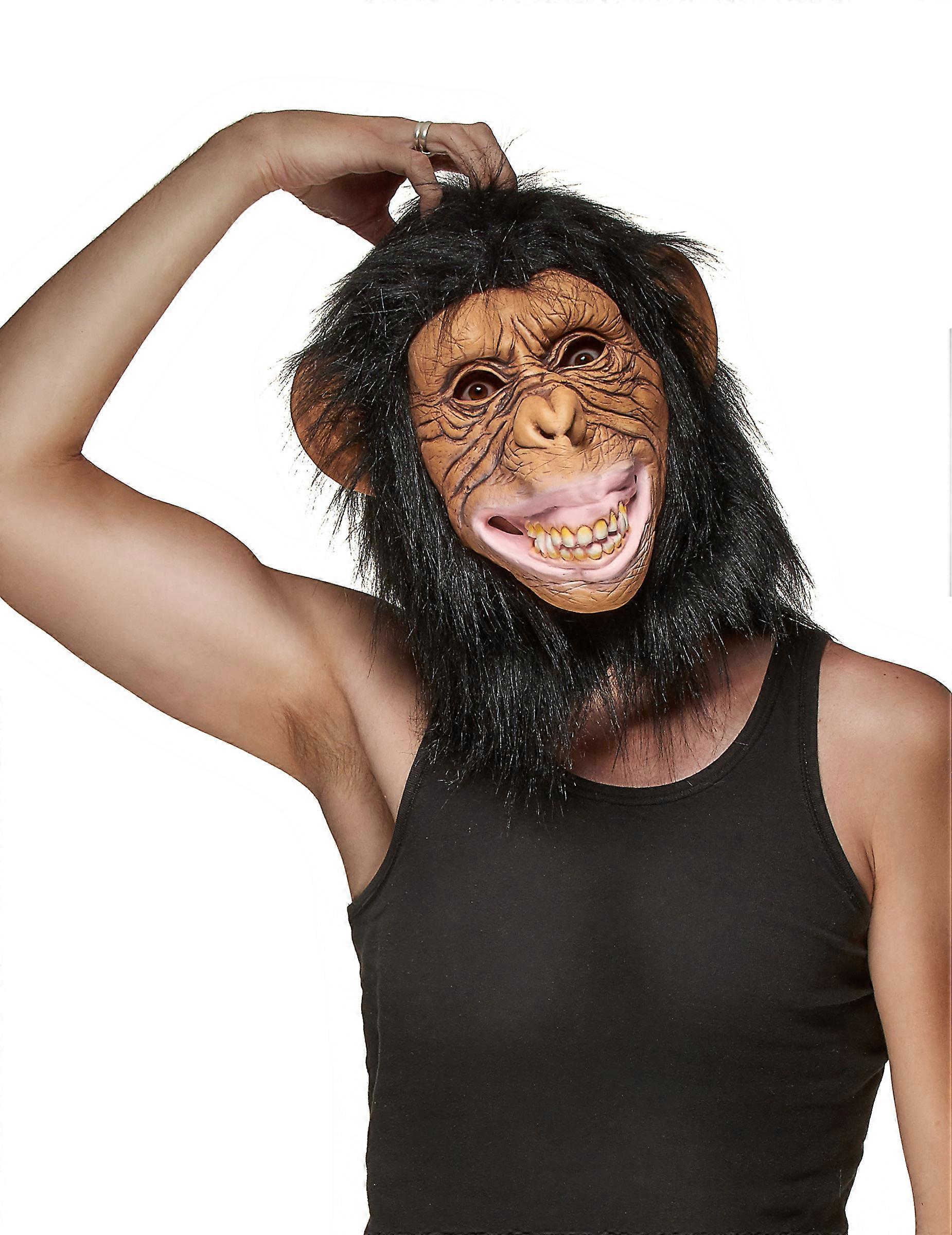Adult monkey latex mask