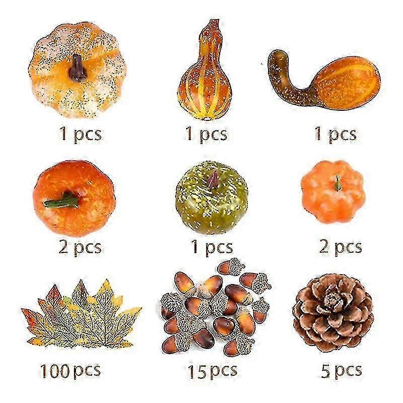Artificial Pumpkins Halloween Simulation Pumpkinartificial Fake Pumpkin Sui