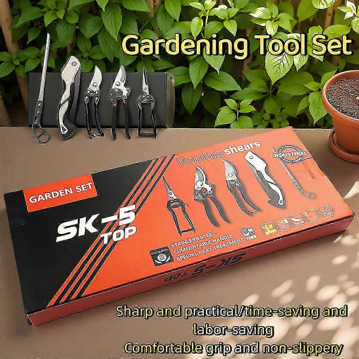 5-Piece All-Round Garden Tool Set