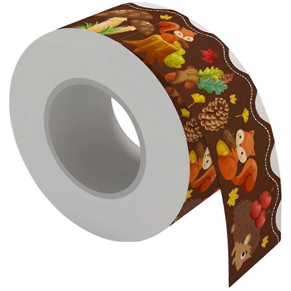 Classroom Bulletin Board Borders Fall Theme for Blackboard Decor 1 Roll