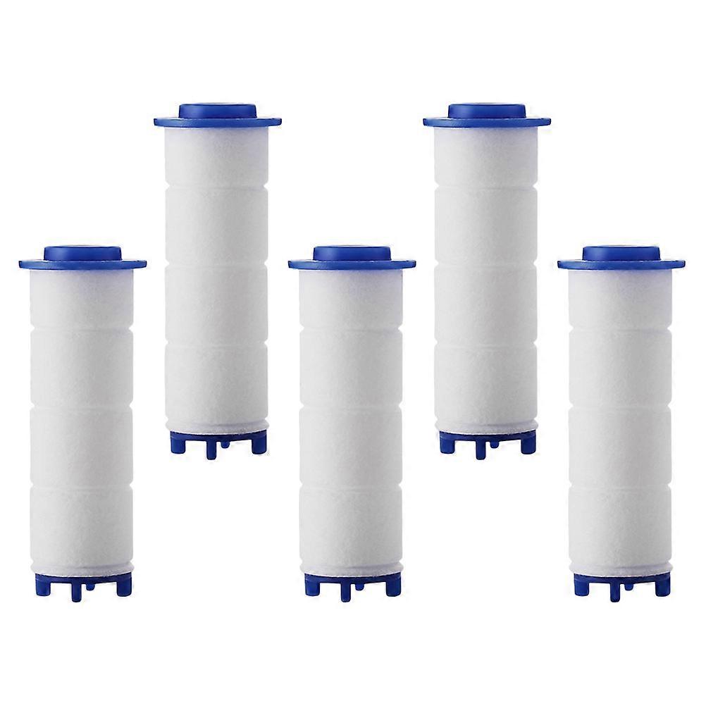 Shower Head Filter Replacement Filter for Sprinkler 5Pcs White Material