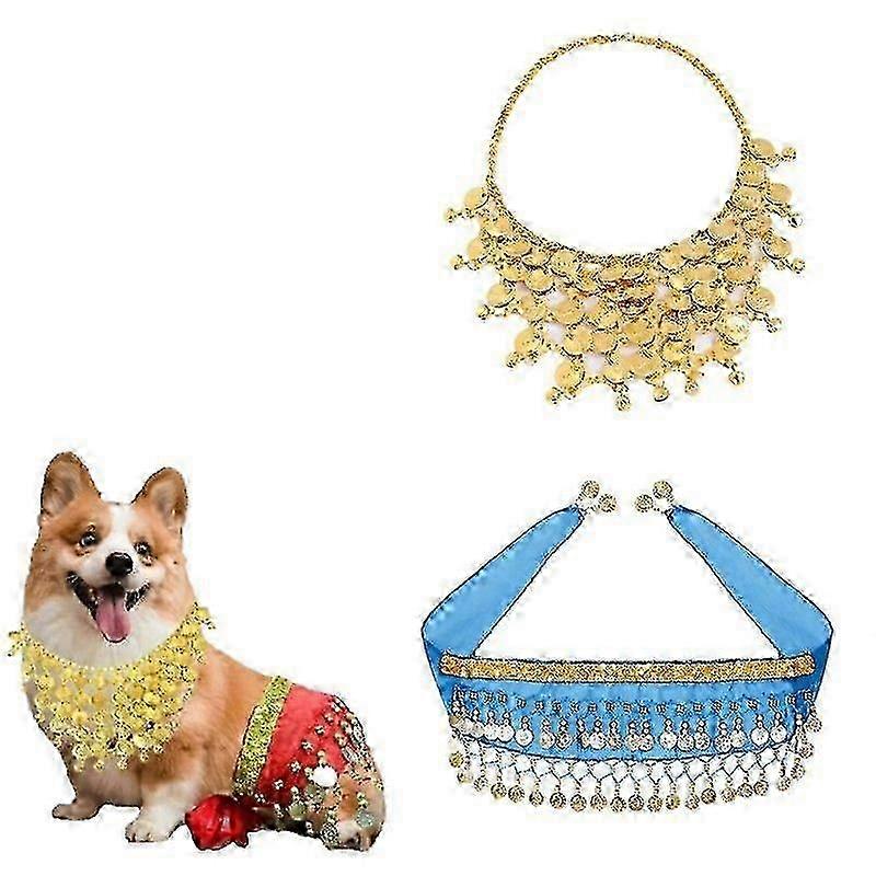 Adjustable Sequin Hip Drape For Dogs