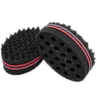 Ylttar02 Hair Sponge Brush Comb, Twist Sponge Brush Twist Wave Barber Tool Easy To Use pxfg