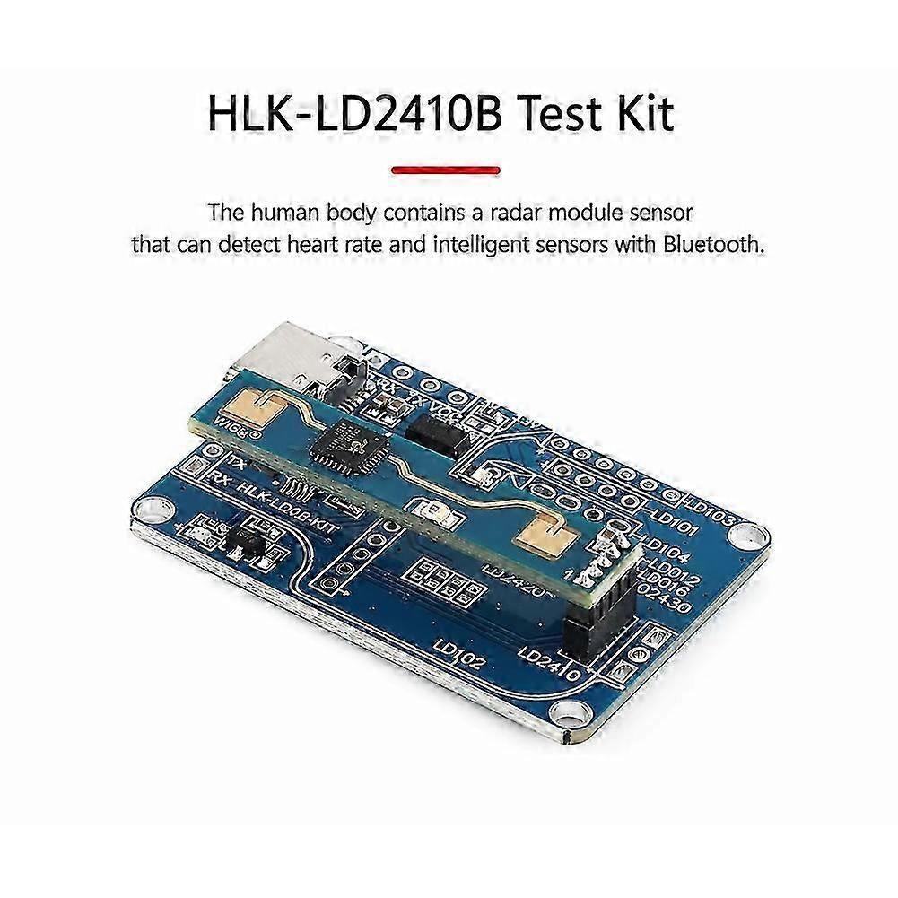 HLK-LD2410B Human Presence Radar Module Sensor Heartbeat Detection Intelligent Sensor