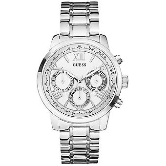 Guess watches ladies varis Japanese Quartz Analog Woman Watch with Stainless Steel Bracelet W0330L3