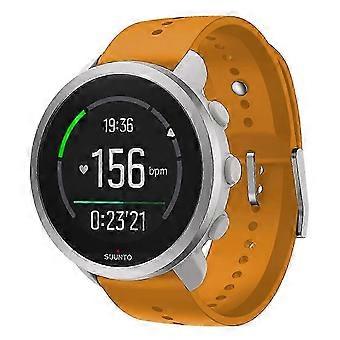 Siliconen vervangingsband voor de Suunto 5 Peak sportwatch, hoogwaardige band met origineel ontwerp en perfecte pasvorm, 22 mm breed.
