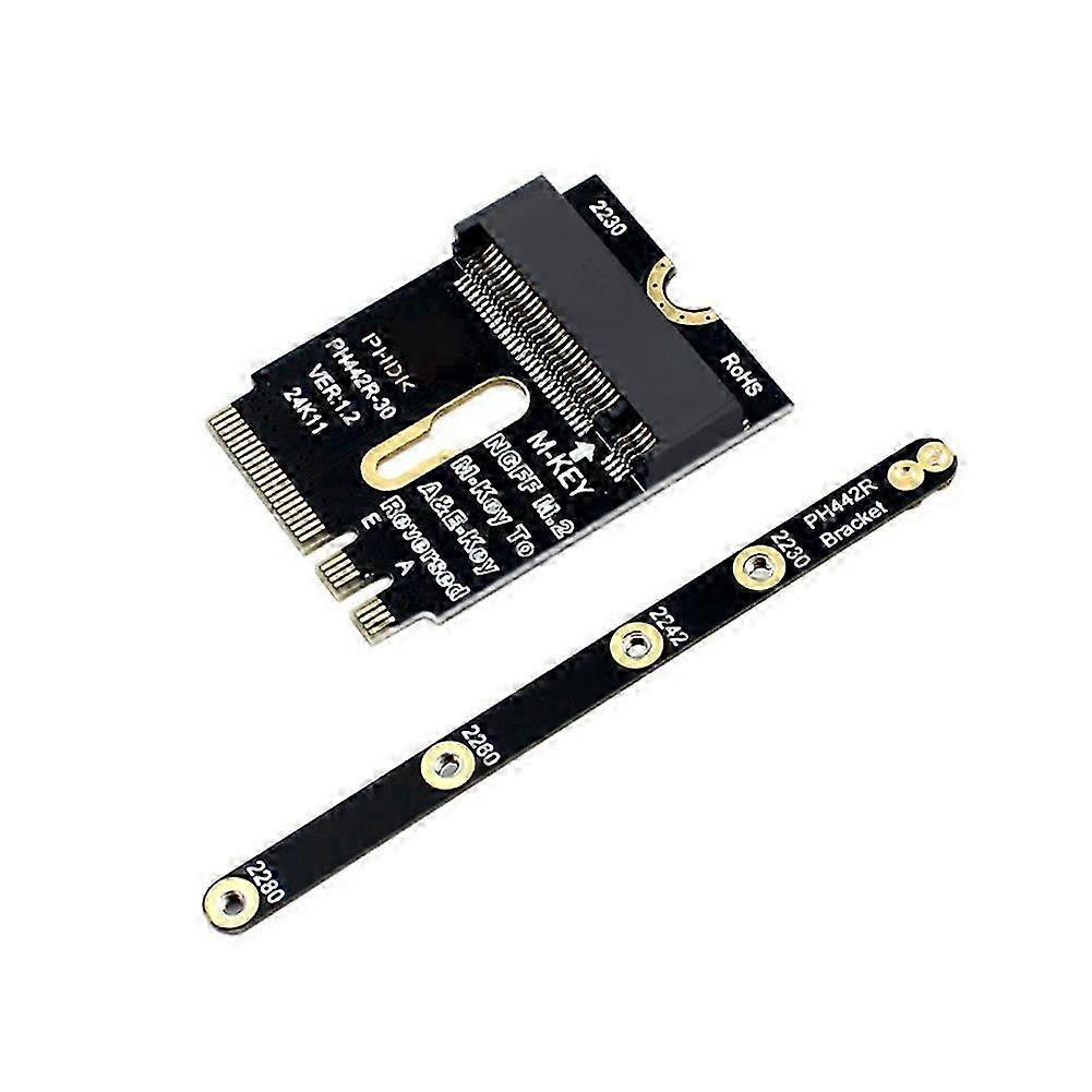 NVMe M.2 A+E to M Key Adapter