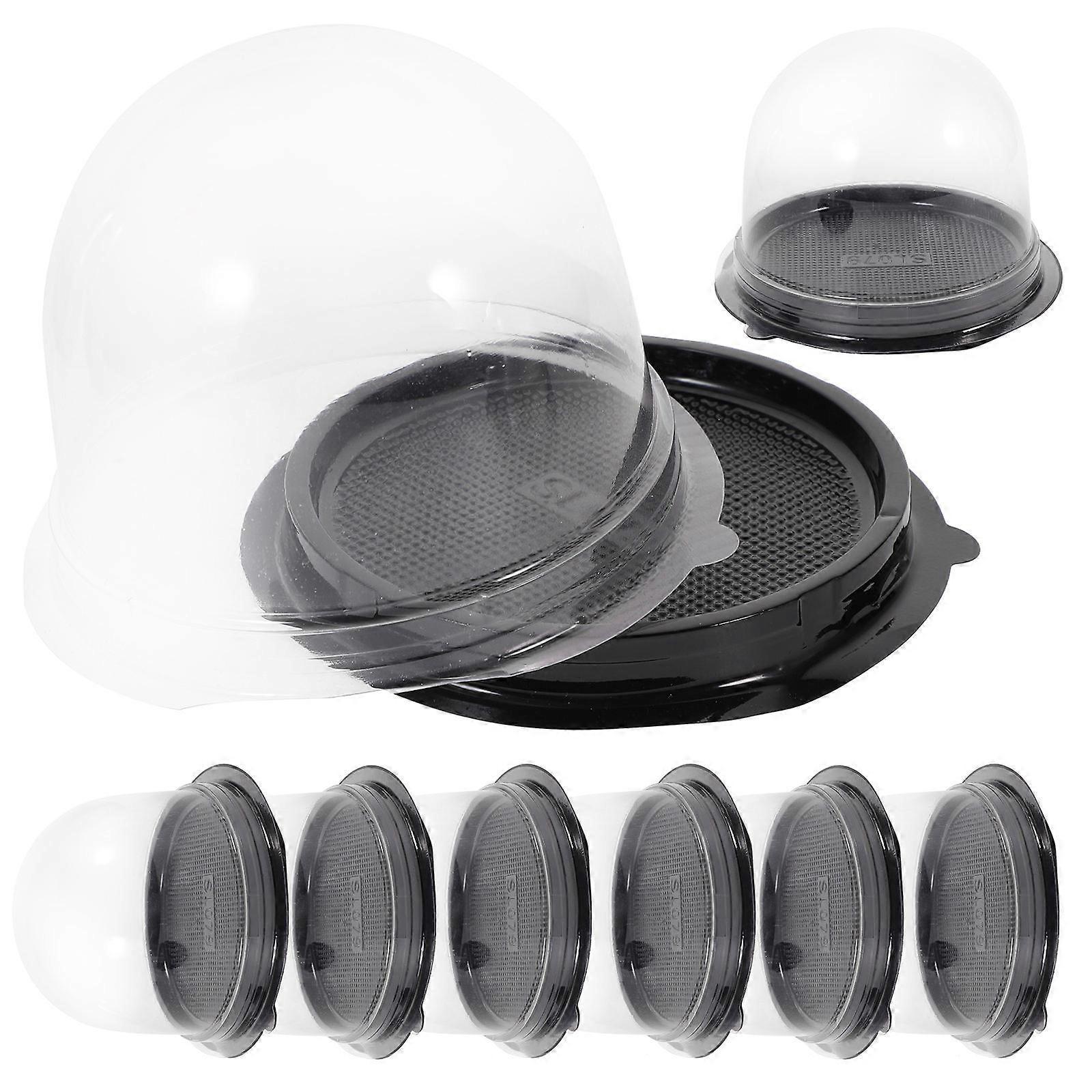 Bakery Packaging Box Clear Small Cake Boxes Wedding Receptions 50Sets