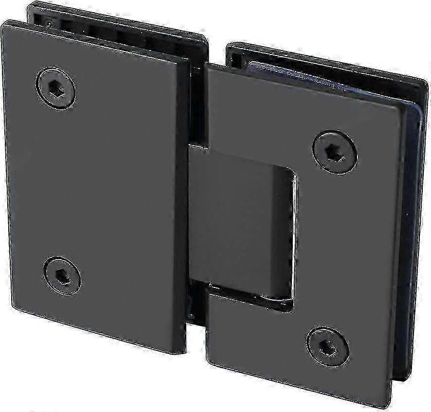 Glass Shower Door Hinge Fixer, 180 Degree