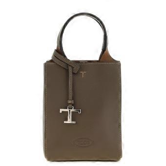 Tod's Bicolor Calfskin Handbag