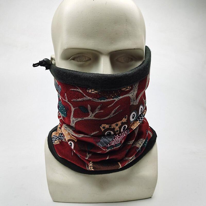 New Fashion Winter Owl Bandana Scarf Men Moto Headband Camouflage