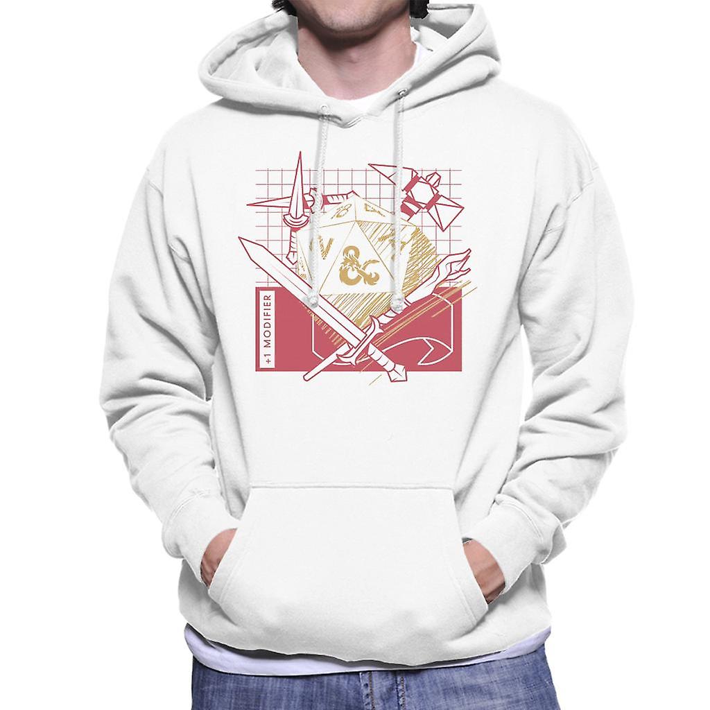 Dungeons & Dragons Plus 1 Modifier Men's Hooded Sweatshirt
