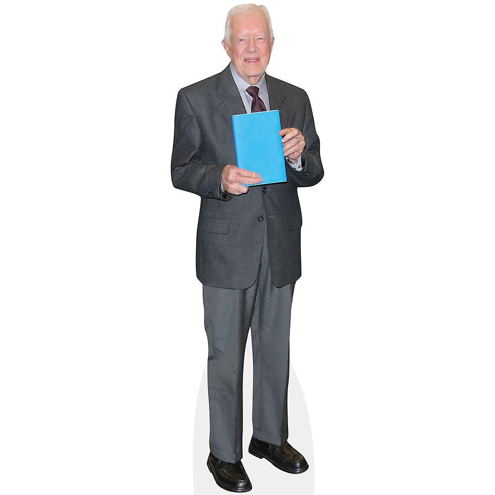 Jimmy Carter (Book) Cardboard Cutout (lifesize OR mini size). Standee. Stand Up.