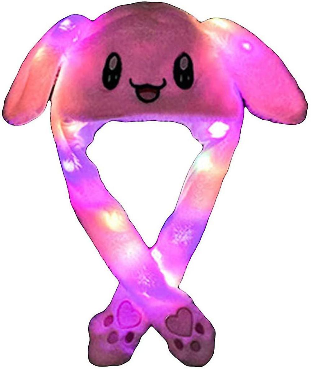 Funny Plush Bunny Hat Ear Moving/jumping Rabbit Hat Cute Unisex