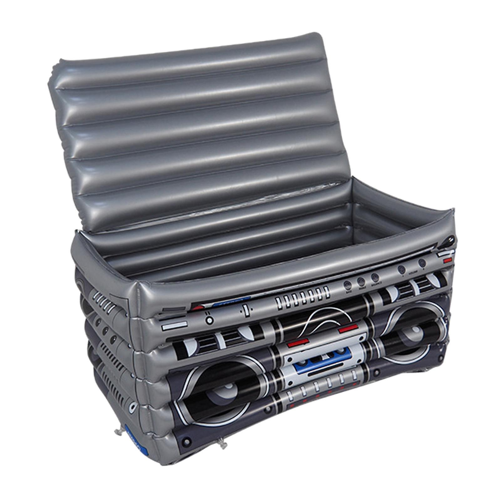 Beverage Drinks Ice Bucket BBQ with Handle Cocktail Inflatable Cooler Float