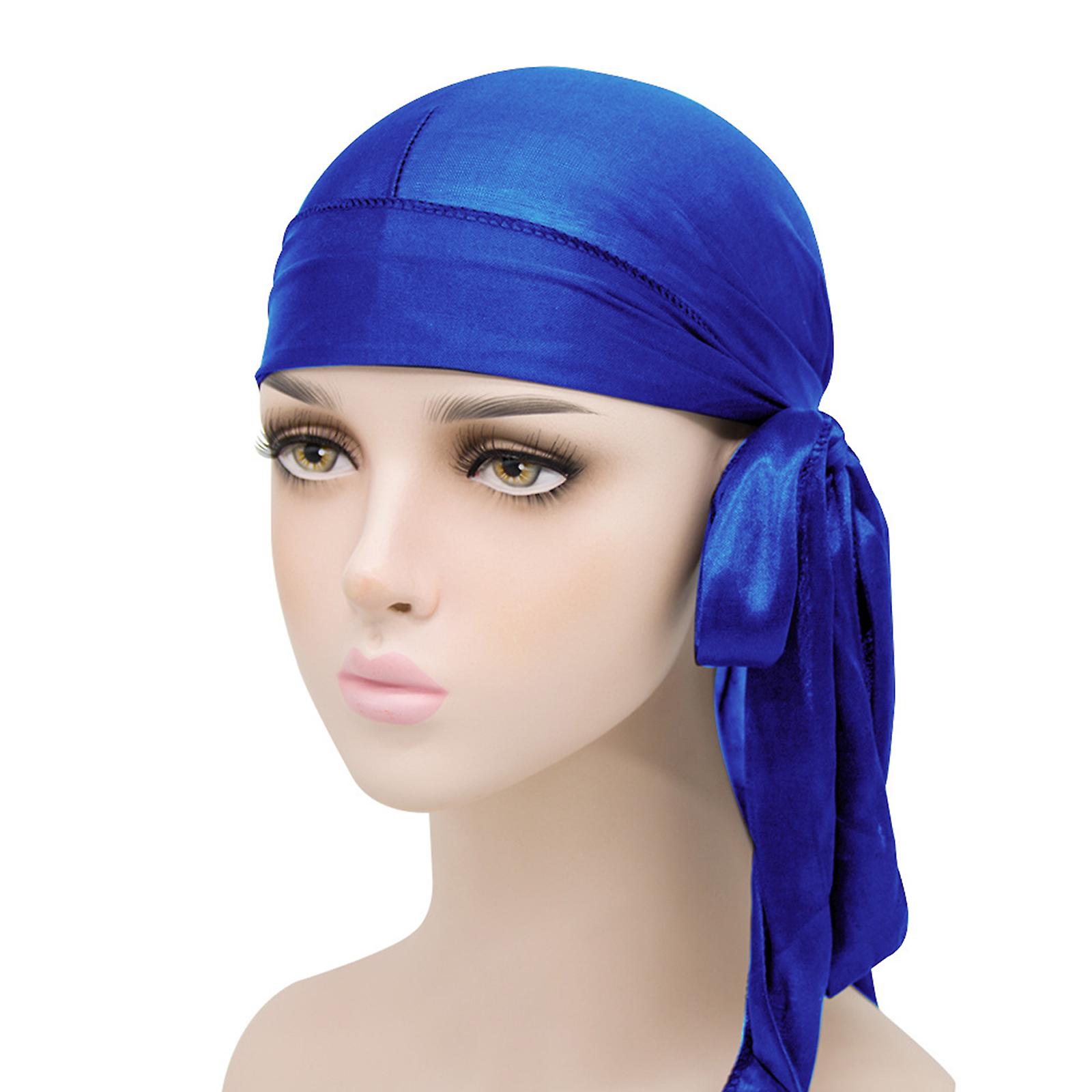 Silky Durag With Long Tail For Men, Pack Durags Do Rags For 360 Waves