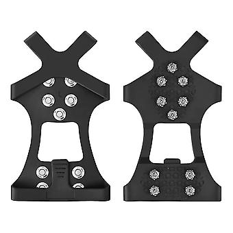 Utomhus icke-is snögrepp Cleat stegjärn över sko / dragkraft Cleat -on skor, l