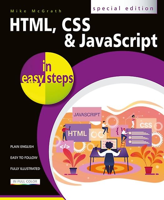 Html Css En Javascript In Eenvoudige Stappen door Mike McGrath Paperback Boek