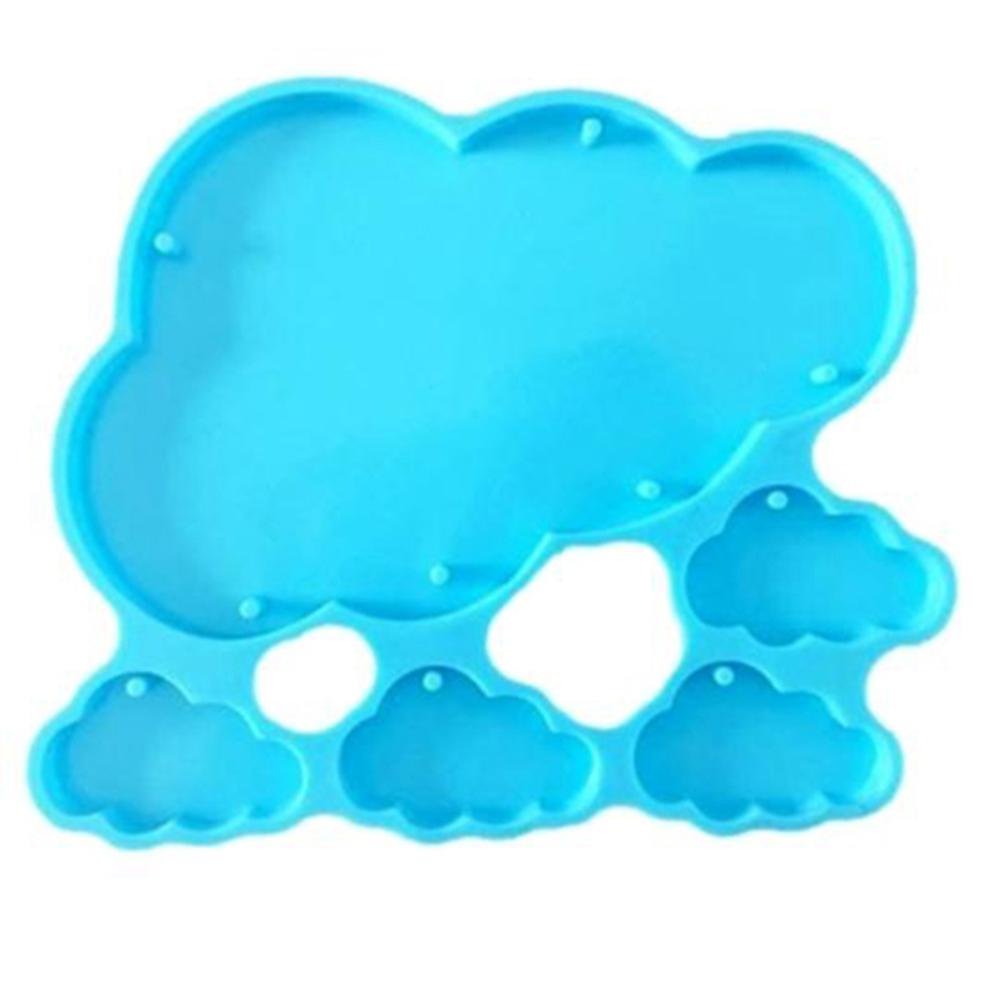 Cloud-shaped Crystals Epoxys Silicone Mold Flower Preservation Resin Craft Maker for DIY Craft