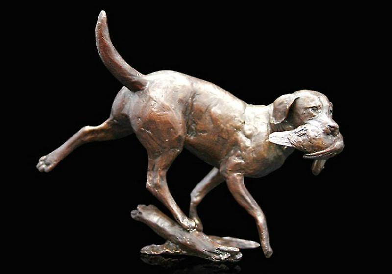 Working Labrador Figurine By Allianceinteriorsltd