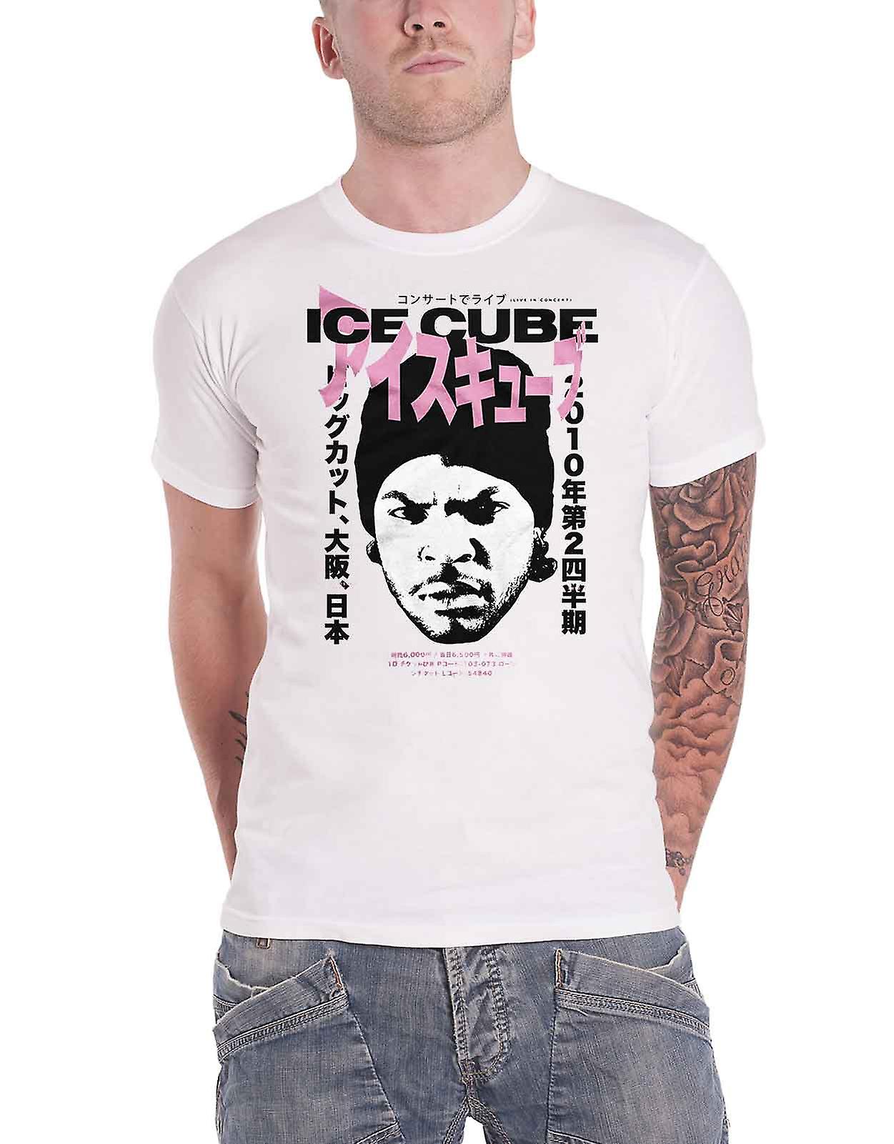 Ice Cube Beanie Kanji Cross T Shirt
