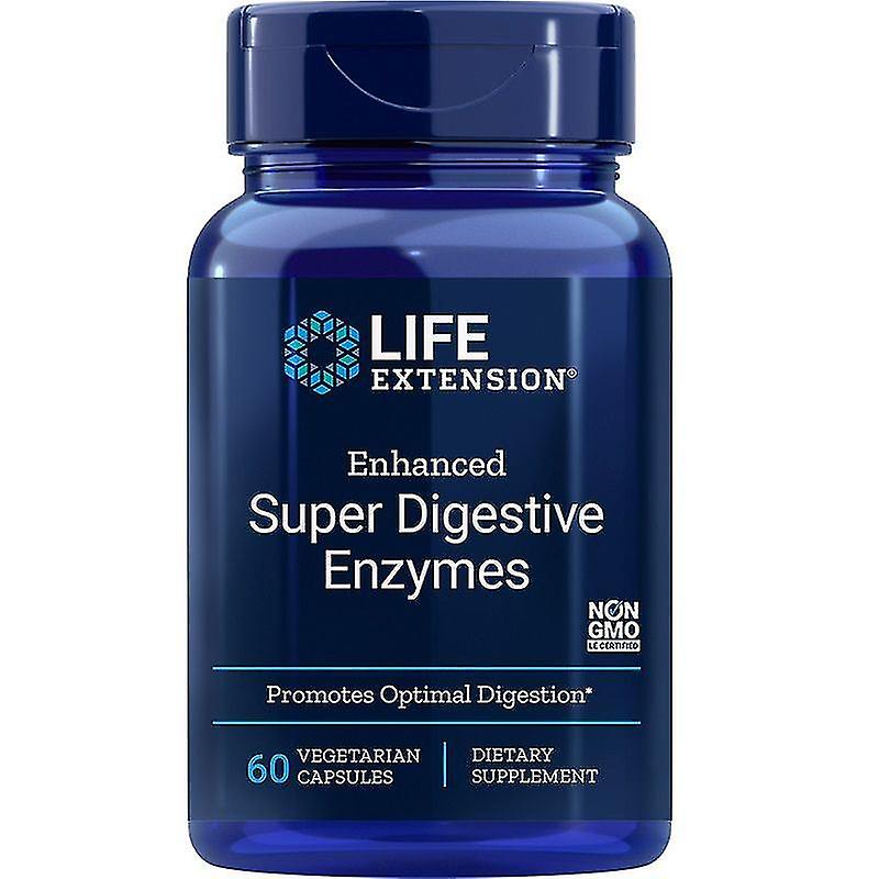 Life Extension Enhanced Super Digestive Enzymes Vegicaps 60