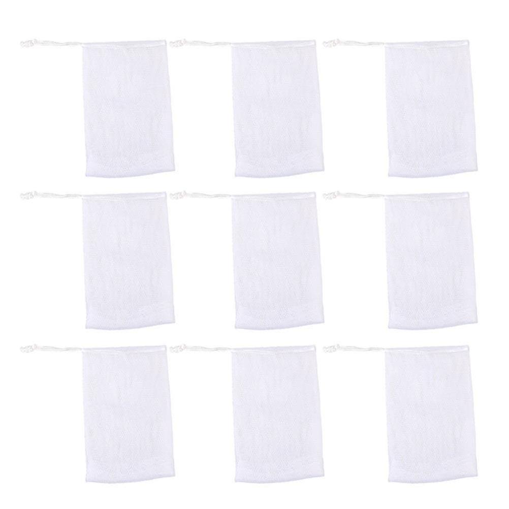 20pcs Soap Foaming Net Nylon Foaming Net Shower Soap Foaming Net Bubble Mesh Bag