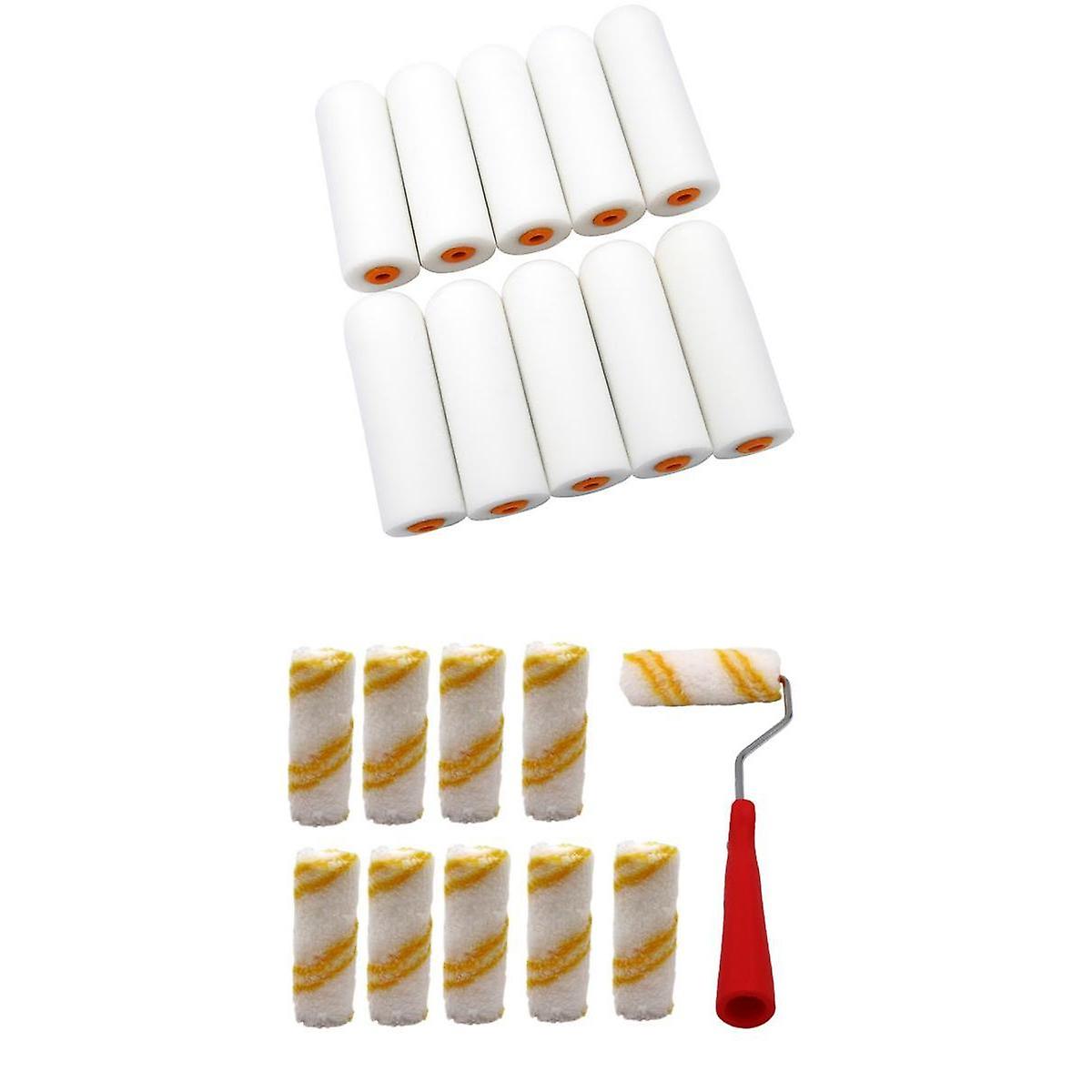 Wall Painting Sponge Roller 4inch Ergonomic Roller for Home Decor