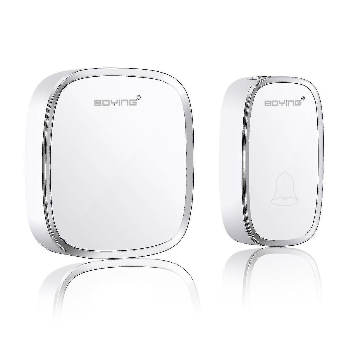 Wireless Doorbell, Waterproof Plug-in Cordless Door Chime Kit With 300m Range, 36 Chimes, 4-level Vo