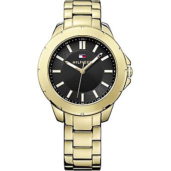 Kimmie 38mm esf black braz chap watch for Women Analog Quartz with stainless steel bracelet 1781434