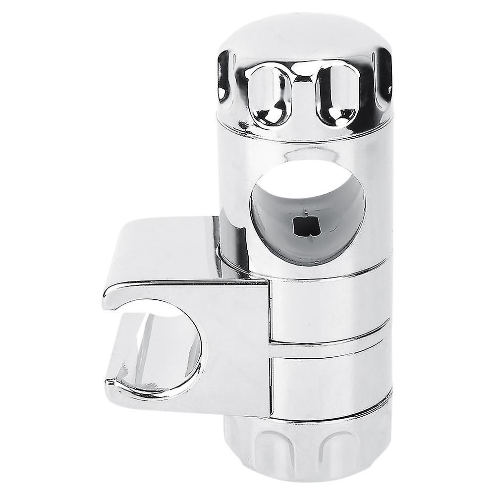 ABS Shower Head Sliding Bracket Adjustable Clamp 25mm Hole Compatible with Standard Shower Heads