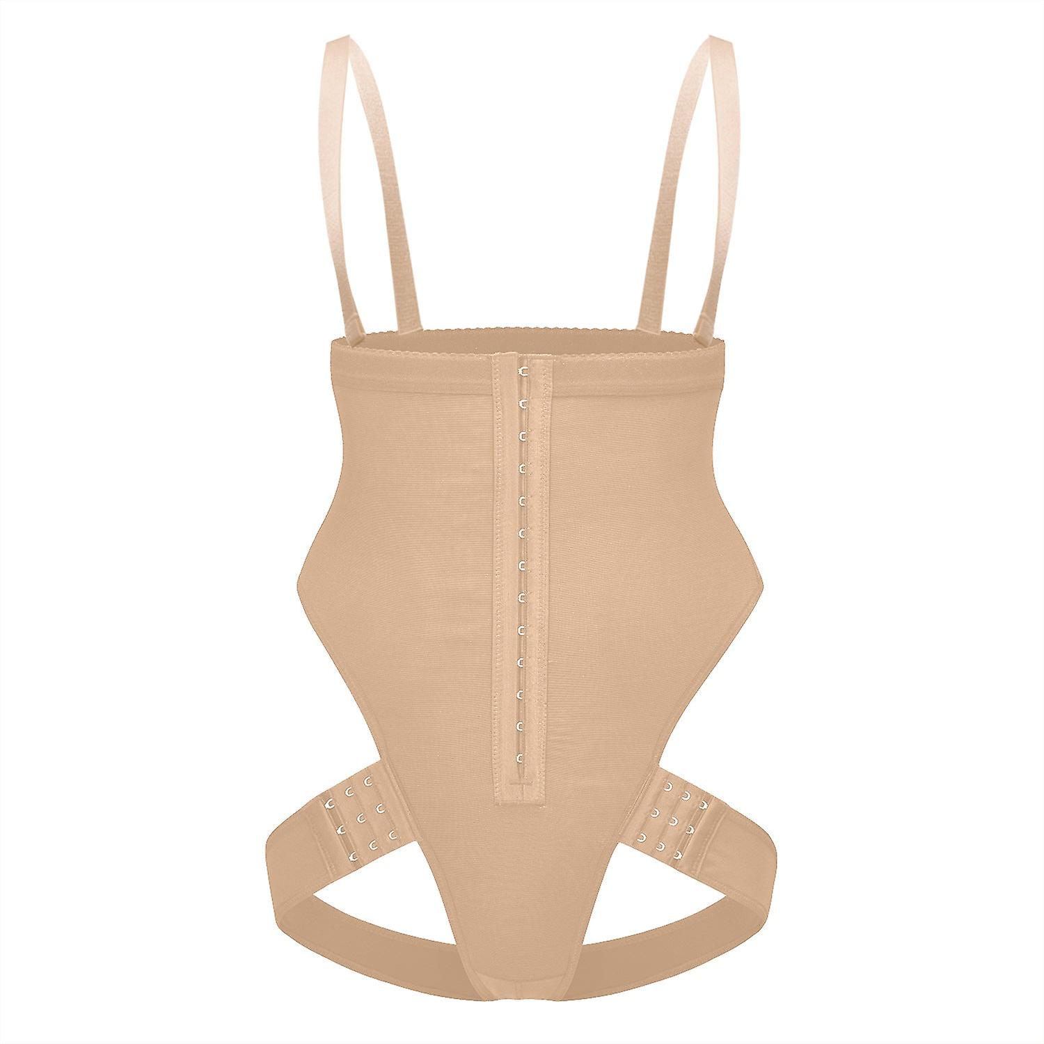 One-piece Corset Shoulder Strap High Waist Hip Raise Pants