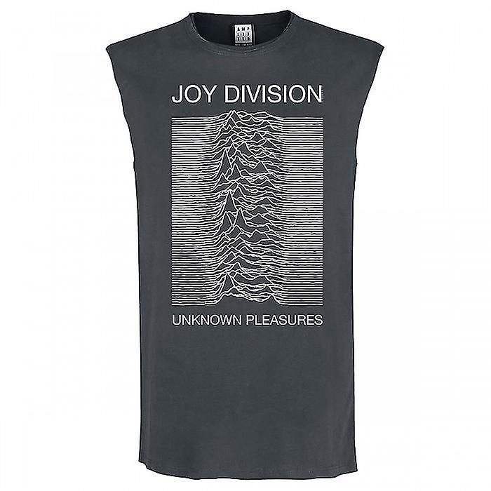 Amplified Mens Unknown Pleasures Joy Division Tank Top