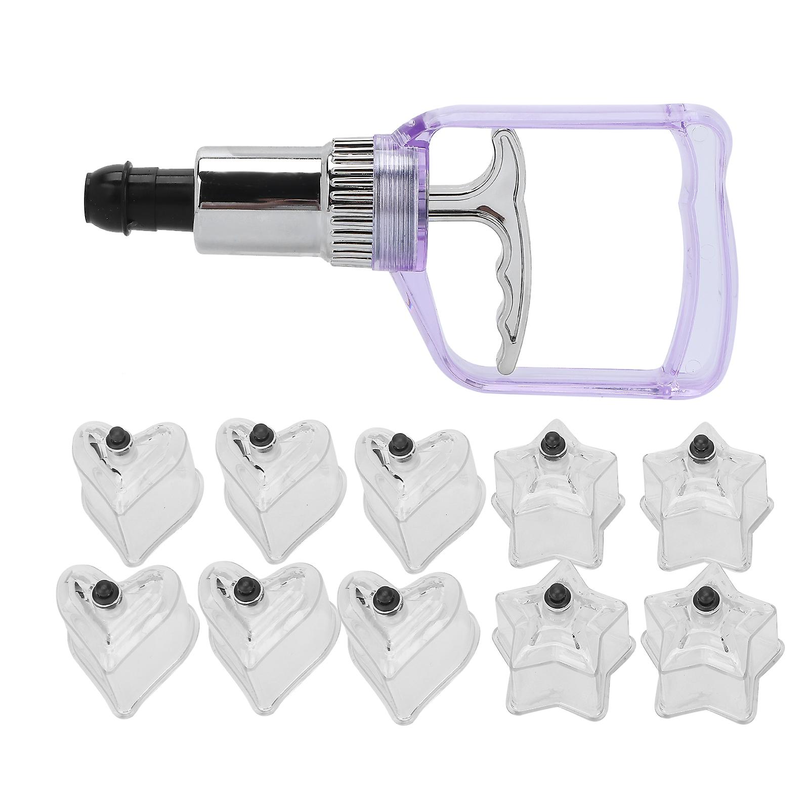 Professional Vacuum Suction Cupping Therapy Set Massage Cupping Cup Kit Pump Gun