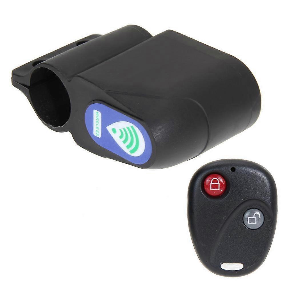Bicycle Lock Anti-theft Cycling Security Wireless Remote Control Vibration Alarm