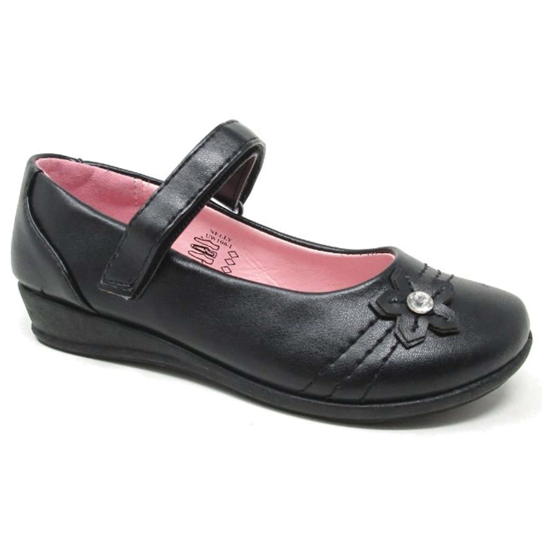 A2Z 4 Kids Girls Mary Jane School Shoes PU 皮革女孩返校乐福鞋
