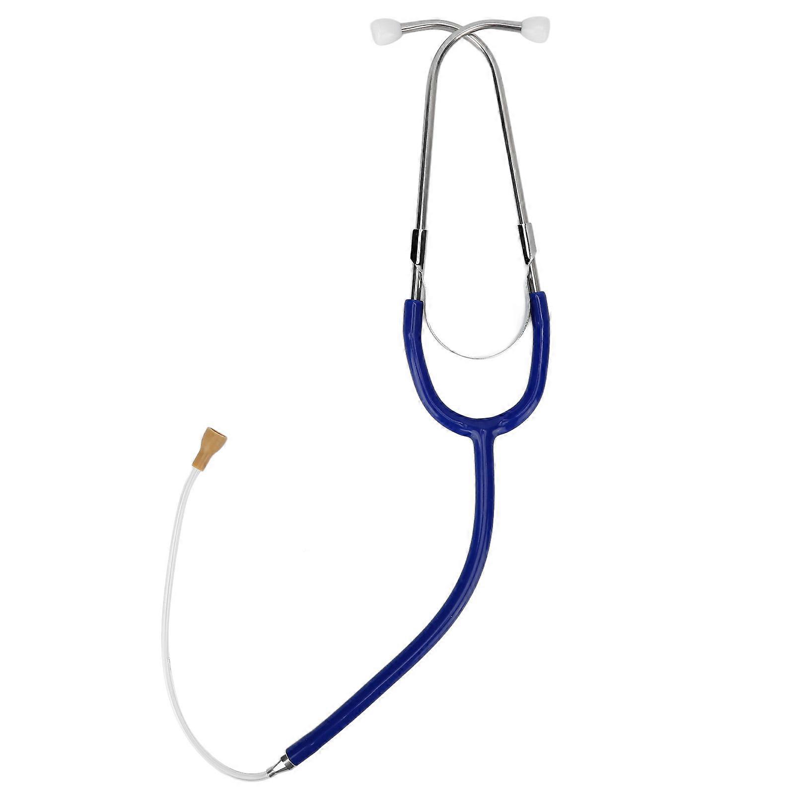Hearing Aid Stethoscope Professional High Conductivity Low Loss Rate Binaural Stethoscope for Testing Headphone Dark Blue