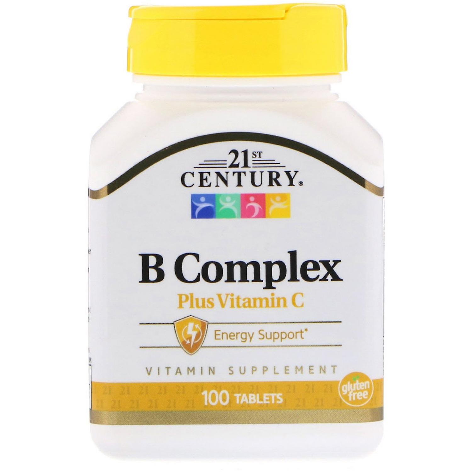 21st Century, B Complex Plus Vitamin C, 100 Tablets