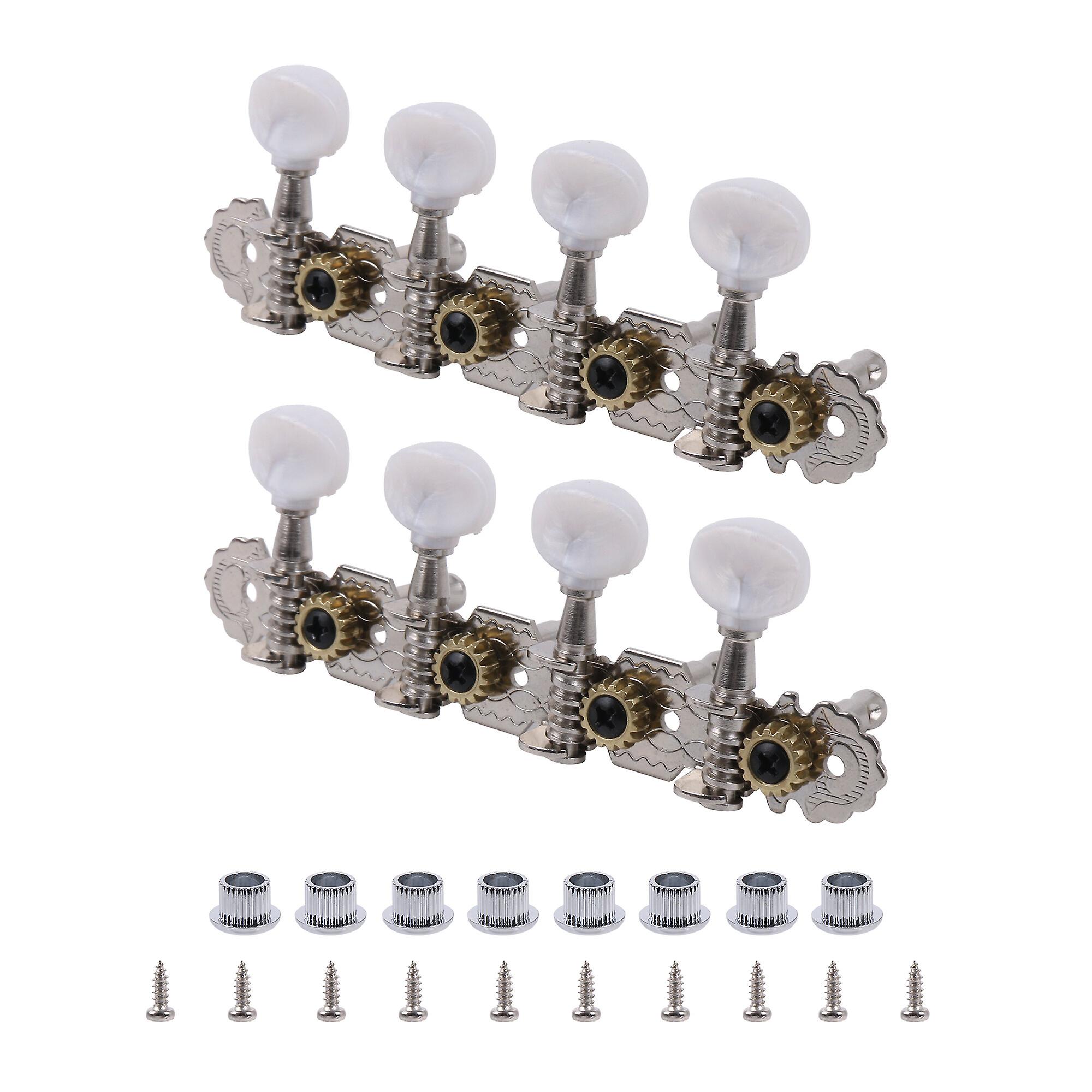 2x4 On Plate Mandolin Tuning Pegs Machine Heads