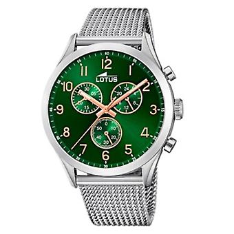 Lotus minimalist Men's Analog Quartz Watch with Stainless Steel Bracelet 18637/2