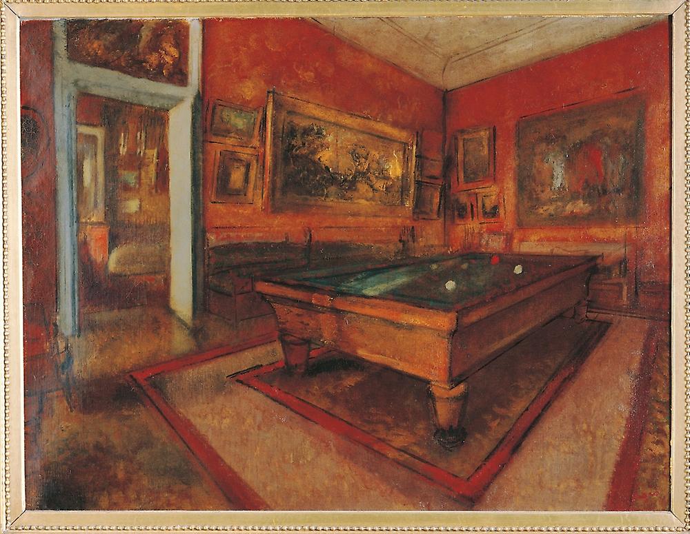 The Billiard Room Poster