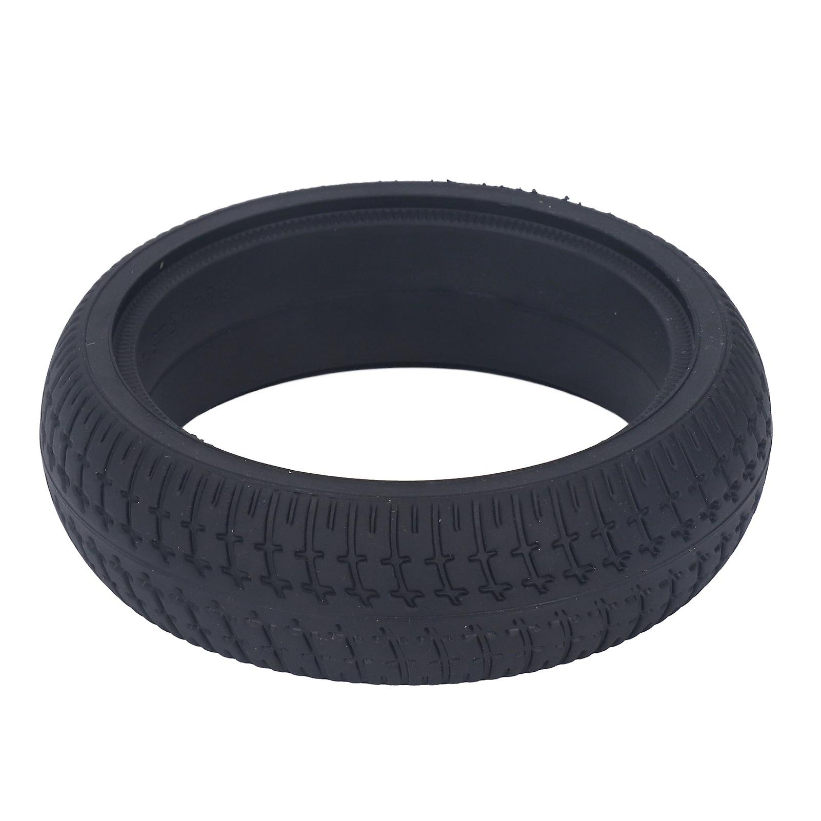 Electric Scooter Solid Wheel 6.5inch Honeycomb Design Shock Absorbing Good Grip Rubber Solid Tires for Replacement